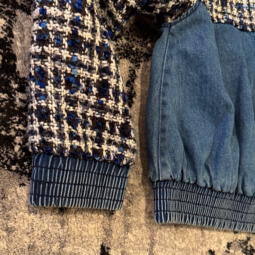 Tweed Denim Jacket - Picture 15 of 16